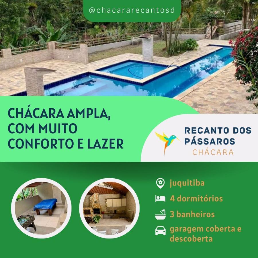 Chacara Recanto Dos Passaros Bairro das Rosas Exteriör bild